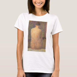 Modell bakifrån av Georges Seurat, Vintage konst T-shirt
