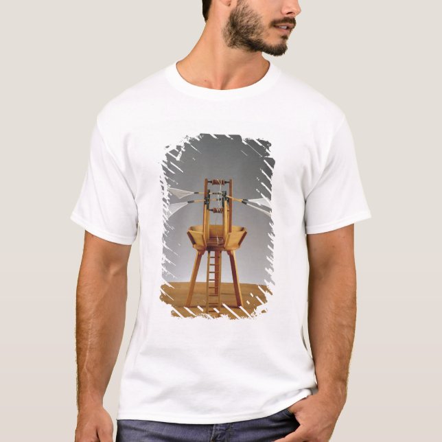Modell för rekonstruktion av da Vinci T-shirt (Framsida)