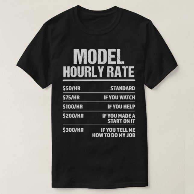 Modell för timtaxa för ynka födelsedag t shirt (Design framsida)