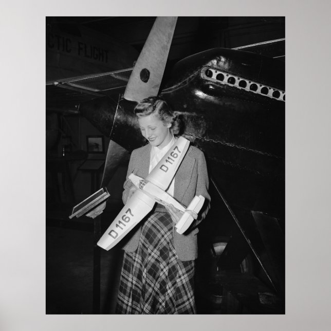  modell för tyskt flygplan, 1938 poster (Framsidan)