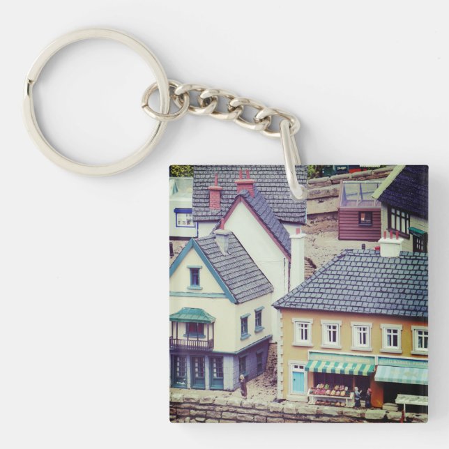 Modell kustnära byggnader (Framsidan)