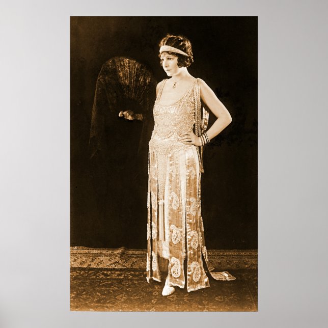 Modell Norma Talmadge 1920 Poster (Framsidan)