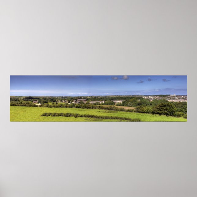 Modell Railway Panorama Poster (Framsidan)