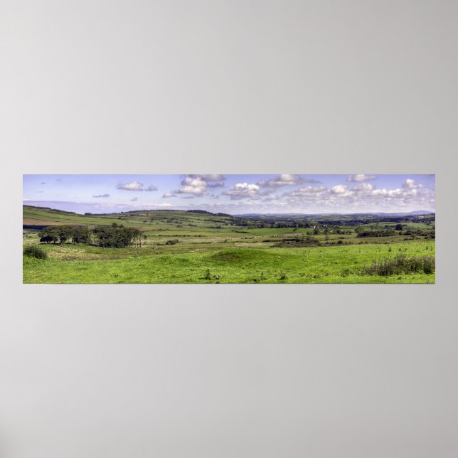 Modell Railway Panorama Poster (Framsidan)