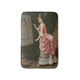 Modell Skapar MisChief (av Raimundo de Madrazo) Badrumsmatta