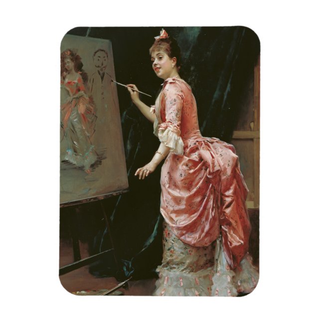Modell Skapar MisChief (av Raimundo de Madrazo) Magnet (Vertikal)