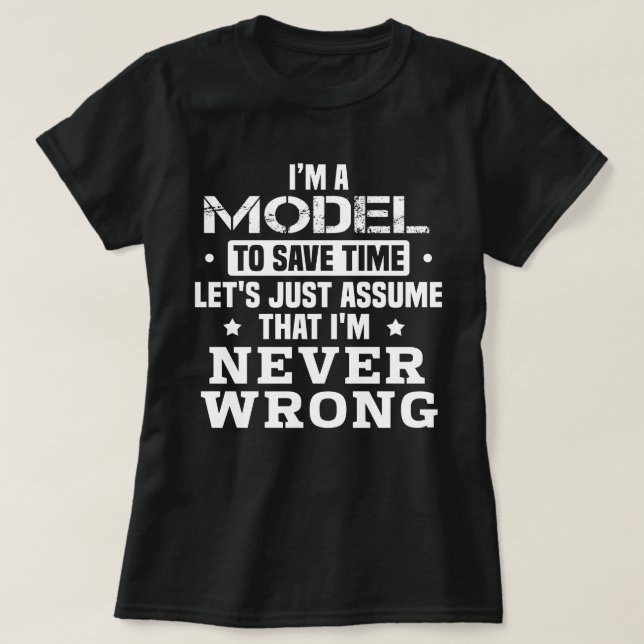 Modell T Shirt (Design framsida)