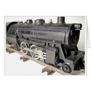 Modell Tåg Engine Hälsningskort