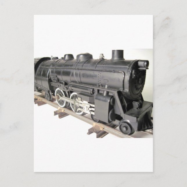 Modell Tåg Engine Vykort (Framsida)