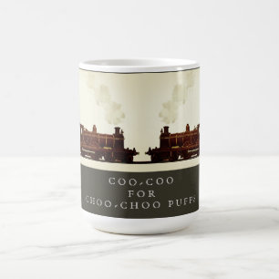 Modell tåg samlarobjekt kaffemugg