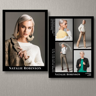 Modellagent för kompositkort, mall 5 - foto