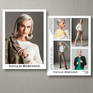 Modellagent för kompositkort, mall 5 - foto
