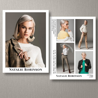 Modellagent för kompositkort, mall 5 - foto