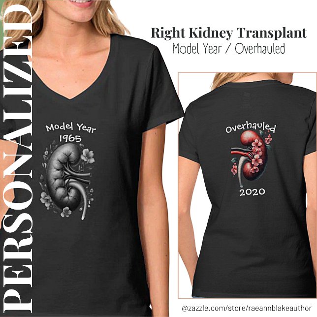 Modellår/renoverad njurtransplantation T-shirt (Skapare uppladdad)