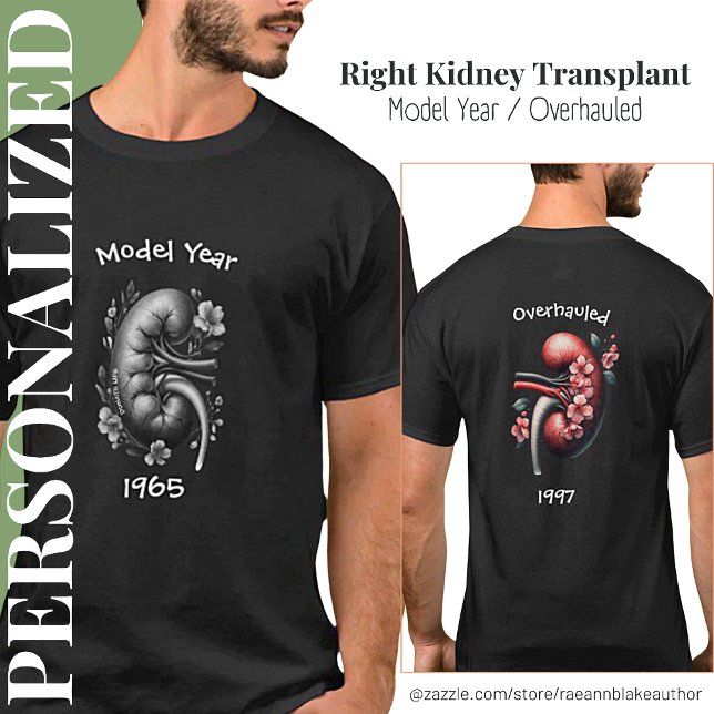 Modellår/renoverad njurtransplantation T-shirt (Skapare uppladdad)