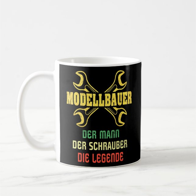 Modellbyggaren Ord Model Car Manar  Model Kaffemugg (Vänster)
