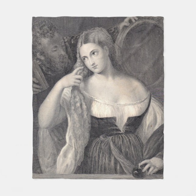 Modellen Fleecefilt (Framsidan)