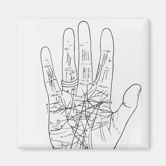 Modellen Hand Magnet (Framsidan)