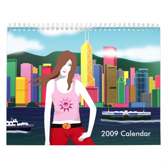 "Modeller" 2009 års kalender (Omslag)