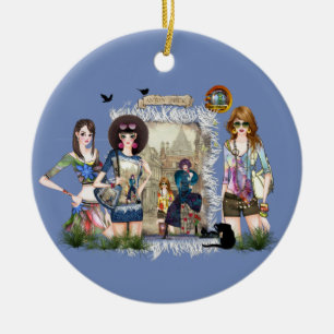 Modeller från trendig Mode och Anton Pieck Julgransprydnad Keramik