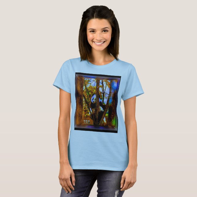 Modeller: Panda Life 01-02 T Shirt (Hel framsida)