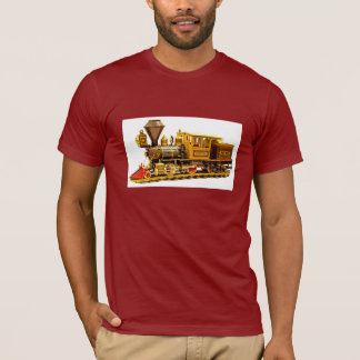 Modellera ångalokomotivet t-shirt