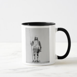 Modellera av en Frankish krigare Mugg