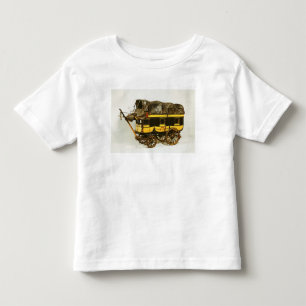 Modellera av forty placerar omnibus tee