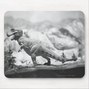 Modellera av tyrannosaurusrex B&W Musmatta
