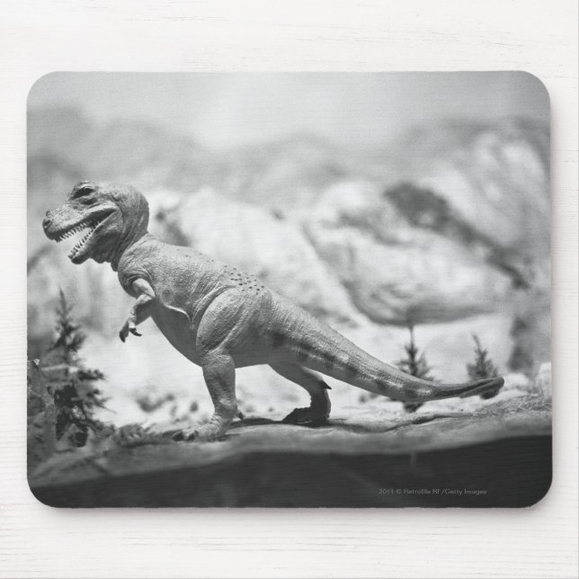 Modellera av tyrannosaurusrex B&W Musmatta (Framsidan)