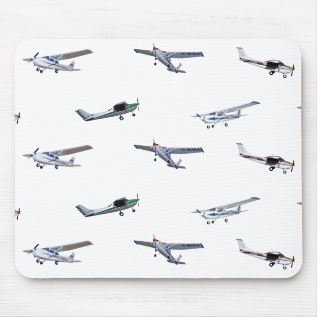 Modellera Cessna flygplan i flyg Musmatta (Framsidan)