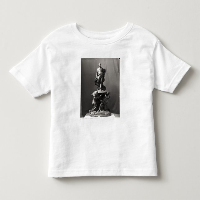 Modellera för monumentet av Louis XV T-shirt (Framsida)