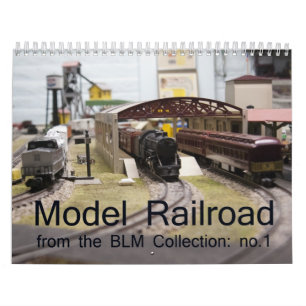 Modellera järnvägkalendern kalender