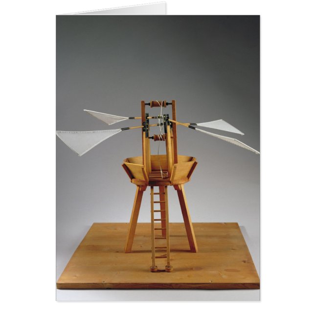 Modellera rekonstruktion av Das Vinci design Hälsningskort (Framsidan)