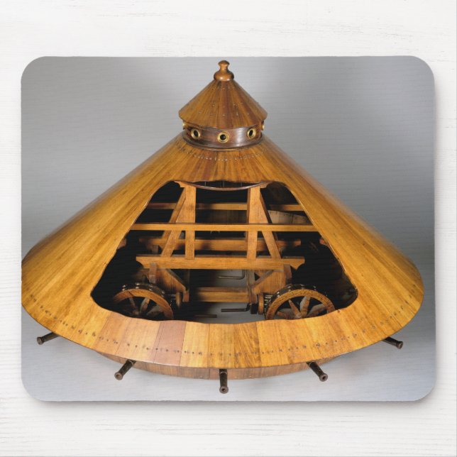 Modellera rekonstruktion av Das Vinci design Musmatta (Framsidan)