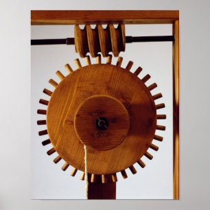 Modellera rekonstruktion av Das Vinci design Poster
