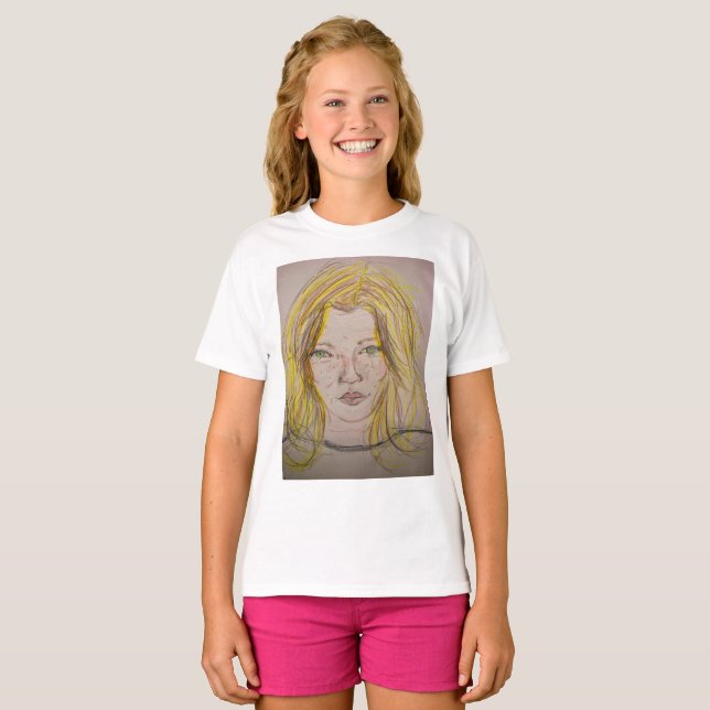 Modellflicka T Shirt (Hel framsida)
