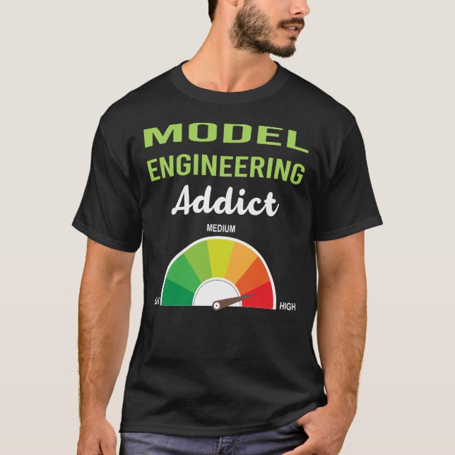 Modellingenjörskonst i Ingenjör T Shirt (Framsida)
