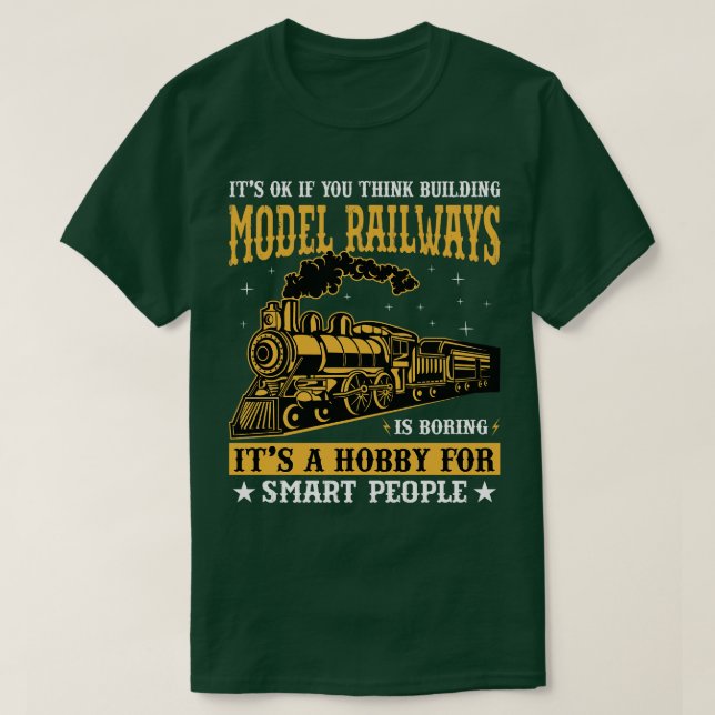 Modelljärnväg T Shirt (Design framsida)