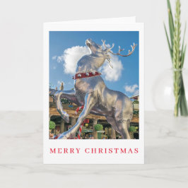 Modellvy för renar - julkort helgkort