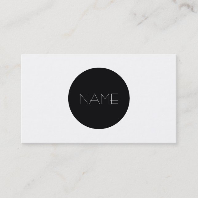 ModeMinimalist Visitkort (Framsida)