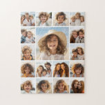 Moden, minimalt fotorutnät med 17 foton pussel<br><div class="desc">Fotomontage - Använda ditt favoritfoto eller bilder för att göra roligten  med vänner. Det här moderna rutnätet är en unik visning som tar upp dina foton i öga. Det här är konfigurerat för att vara en fotosamlingsproducent med kostnadsfri online för din instagram eller andra fyrkantiga foton.</div>