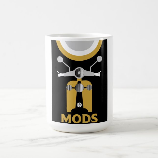 Moden - Mod och raketer - British Music Kaffemugg (Center)