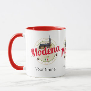 Modena Emilia-Romagna Balsamic Italien Souvenir Mugg