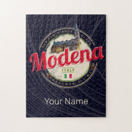 Modena Emilia-Romagna Balsamic Italien Souvenir Pussel