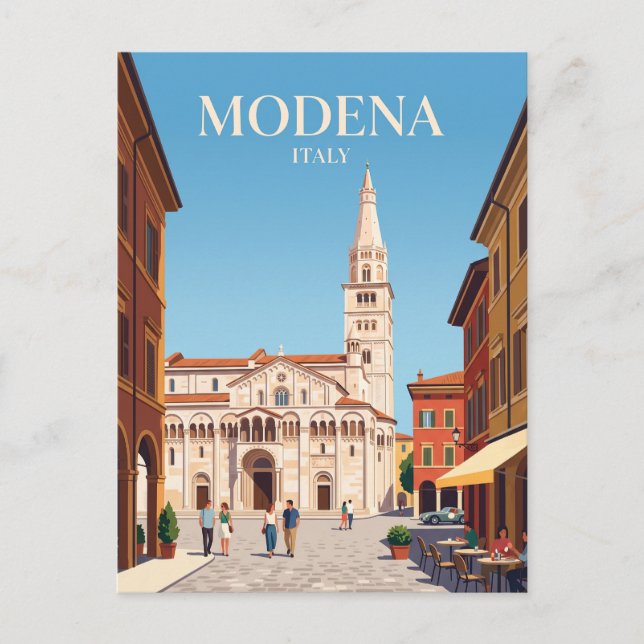 Modena, Italien Vykort (Framsida)