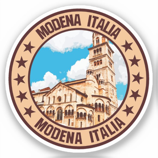Modena Klistermärken (Framsida)