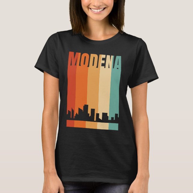 Modena Skyline T Shirt (Framsida)