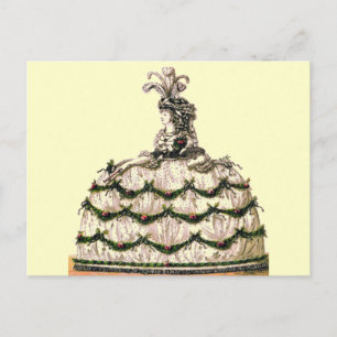 Modeplansch ~ vykort Marie Antoinette Kärlek