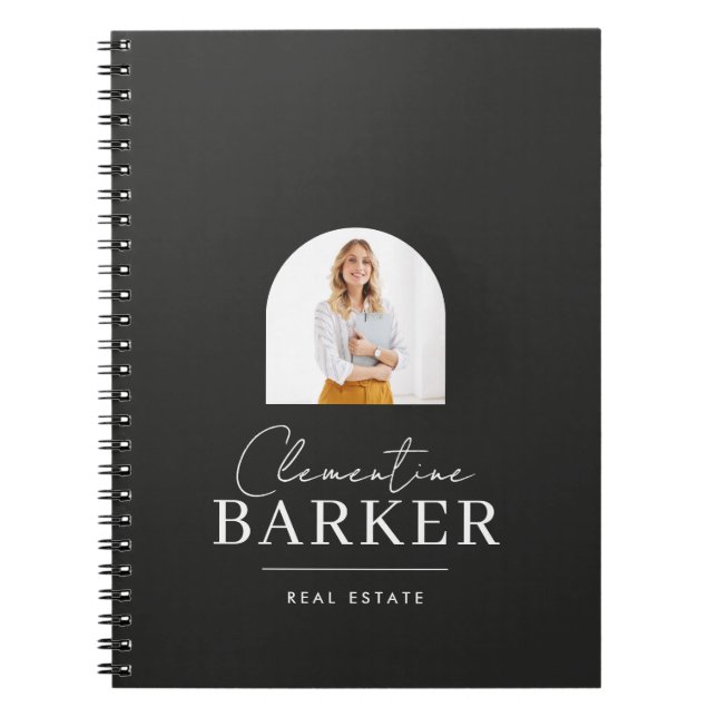 Moder arch photo Business Branding Anteckningsbok (Framsidan)